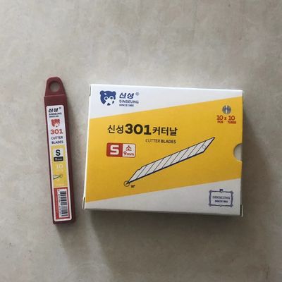خرید قطع کننده جعبه تیغه 9mm اندازه SK2 فولاد کربن در 30 درجه تیز شده تولید آنلاین