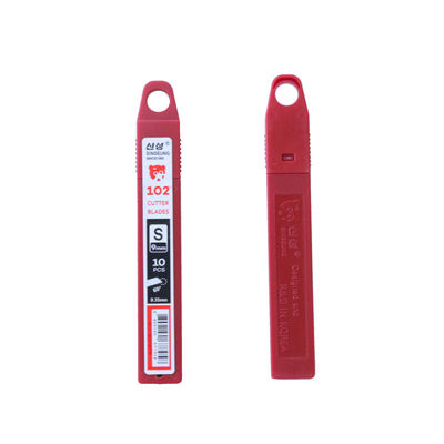 خرید 9mm Snap Off Box Cutter Blade SK2 فولاد با کربن بالا زاویه 60 درجه تولید آنلاین