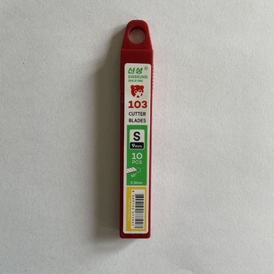 خرید تیغه برش فولاد کربن 9mm عرض 0.38mm 60 درجه SK2 تولید آنلاین