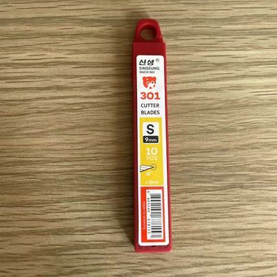 خرید 9mm نقره SK2 فولاد کربن 30 درجه تیغ قطع با 9 بخش تولید آنلاین