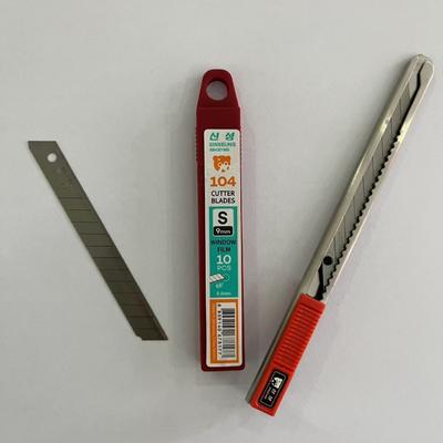 خرید تیغه های 9 میلی متری نقره ای برای برش صاف و دقیق روی کاغذ تولید آنلاین