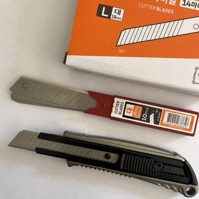 خرید Replacement Frequency Varies Depending On Usage 18mm Blade Cutters Silver تولید آنلاین