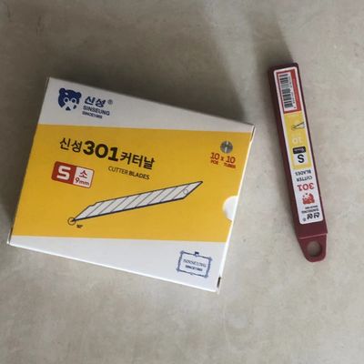 30 درجه Snap Off تیغه زاویه ماشین زیبایی ابزار برش S301 SK2 تیغه های برش 9mm