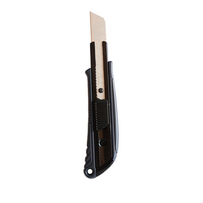 چاقوی کاربری سیاه 9mm 18mm Drywall Auto Lock Anti Slip