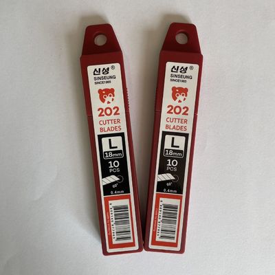 کارتونی نقره ای بزرگ سینسونگ L202 18mm Snap-Off Blade Replacement