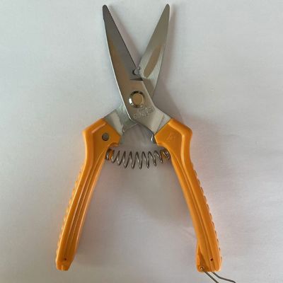 قیچی باغبانی تیغه فولادی SK5 طول 200 میلی‌متر دسته ارگونومیک