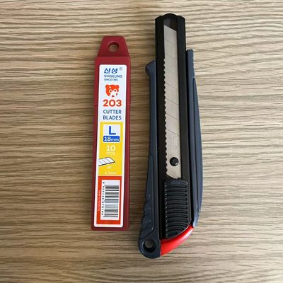 SK2 فولاد کربن بالا 18mm تیغه های برش دقیق برش سازگار با اکثر چاقوهای کاربردی