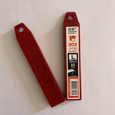DIY ضروری 18mm تیغه چاقو 8 بخش فولاد کربن بالا