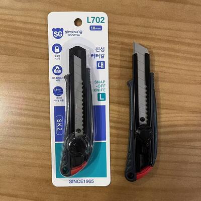 چاقوی دستی آلومینیومی ابزار برش کارتونی سبک وزن و قوی برای برش دقیق در عملیات انبار